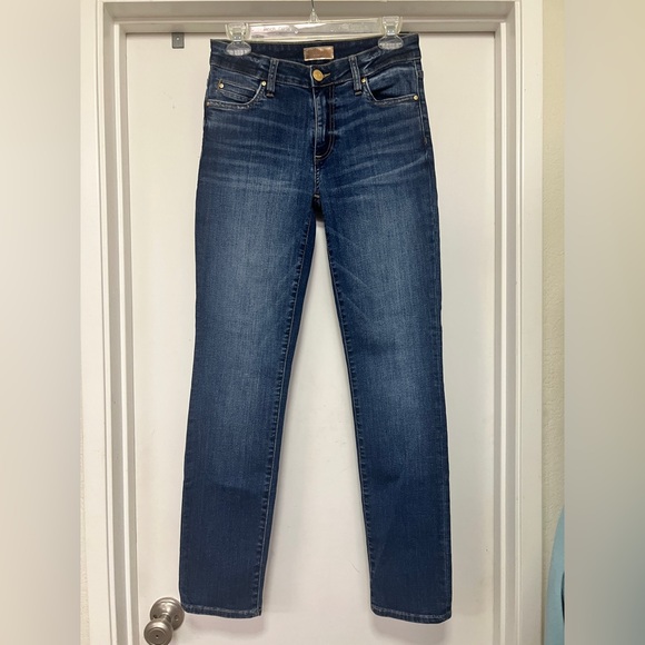 Kut from the Kloth Catherine Mid Rise Boyfriend jeans - size 0 - Picture 3 of 12
